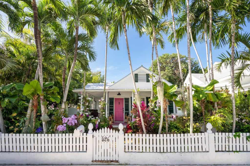 Key West’s Most Instagrammable Home: The orchid House at 526 France St.